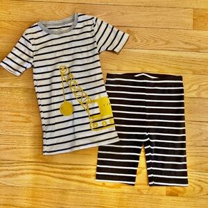 🟢2/$15 Carter’s 2pc Short Snug Fit Pajama Set, size 8